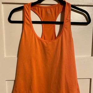 Athleta | Orange Racerback Athletic Tank | Size: M